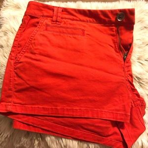 Express Red Shorts